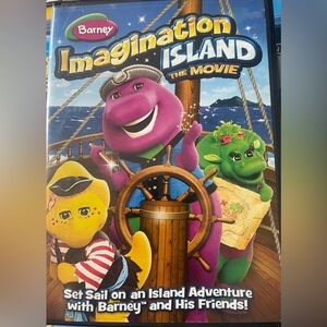 Barney Imagination Island The Movie DVD